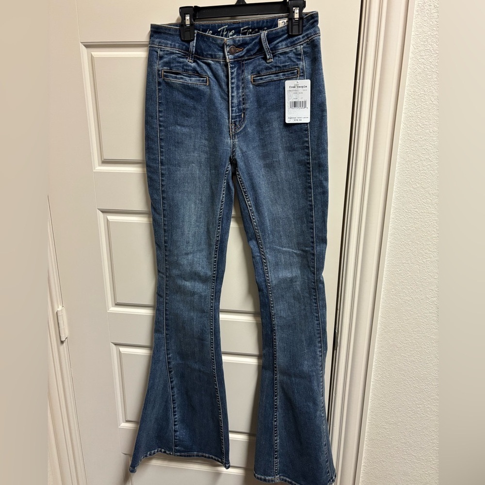 NWT Free People Dream Lover Flare-Leg Jeans | Size 27